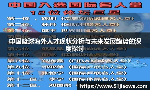 中国篮球海外人才现状分析与未来发展趋势的深度探讨